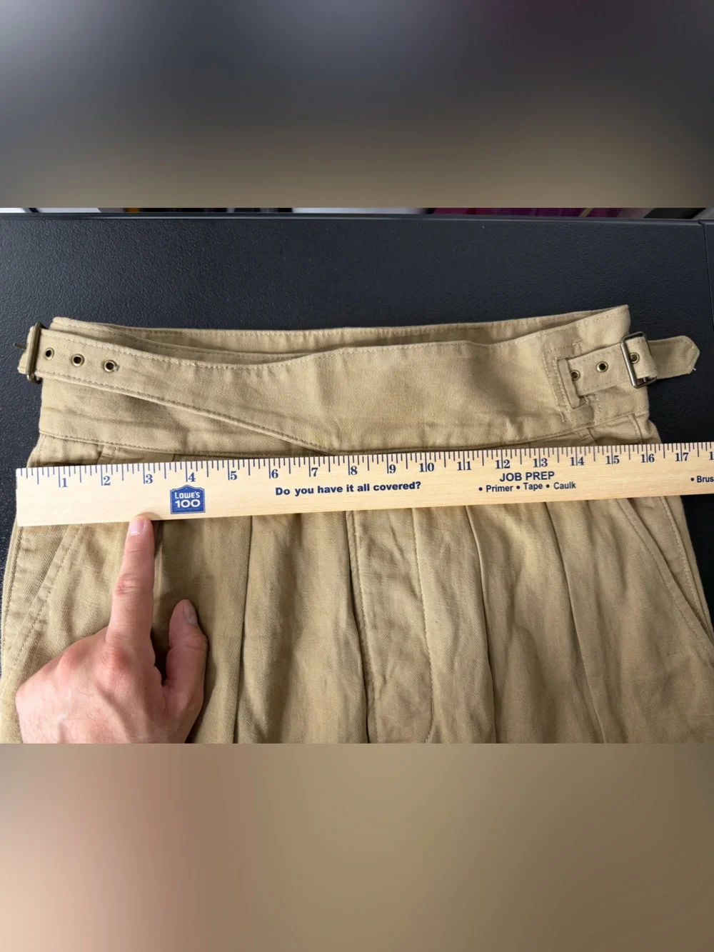 Banana Republic Womens 6 Brown Heritage Explorer Cargo Utility Safari Pant Linen